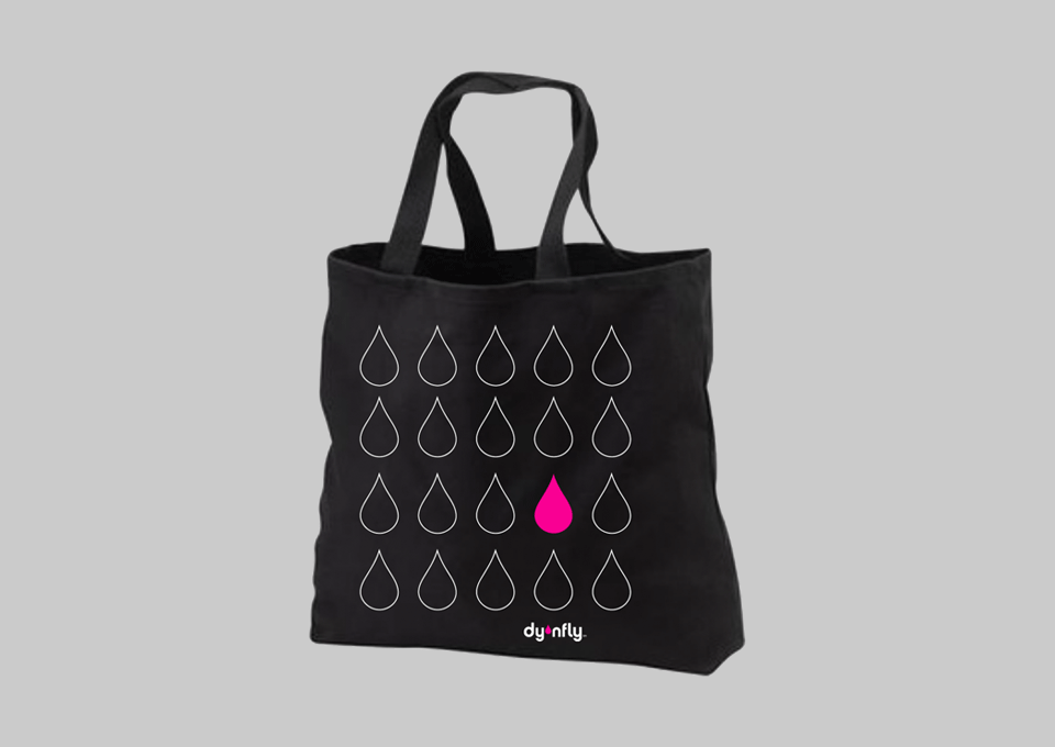 dynfly tote bag